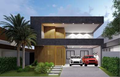 Imagem: A casa em condomínio possui 3 Dormitórios, 5 Banheiros, 4