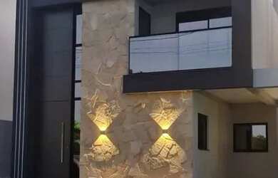 Imagem: A casa em condomínio possui 3 Dormitórios, 3 Banheiros, 2