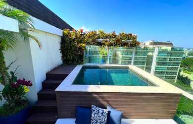 Imagem: O apartamento na cobertura para alugar possui 3 Dormitórios