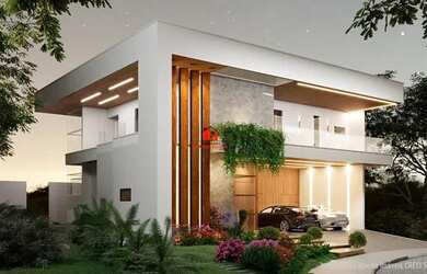 Imagem 4: Condomínio Residencial Passaredo, Casa Duplex com 4 Suítes, 4 Vagas, Piscina e Espaço Gour