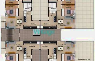 Imagem 8: APARTAMENTO 03 QTOS 01 SUITE 01 VGA NO BAIRRO SANTA CRUZ IND. EM CONTAGEM