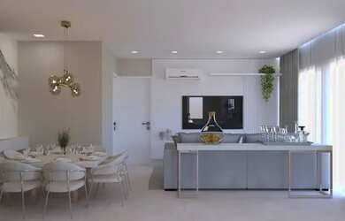 Imagem: O apartamento na cobertura possui 3 Dormitórios, 3 Banheiros