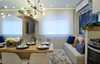 Imagem 2: Apartamento para venda possui 33 metros quadrados com 2 quartos A 3 min da estação Piqueri