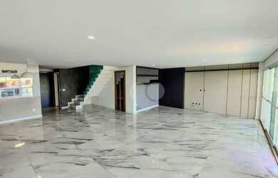 Imagem: O apartamento na cobertura possui 4 Dormitórios, 4 Banheiros