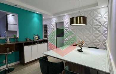 Imagem: O apartamento possui 2 Dormitórios, 1 Banheiro, 1 Vaga na garagem