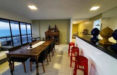 Imagem: O apartamento na cobertura possui 3 Dormitórios, 4 Banheiros