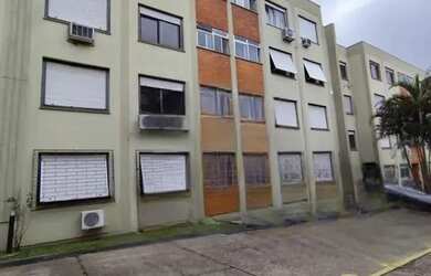 Imagem: O apartamento possui 1 Dormitório, 1 Banheiro, 1 Vaga na garagem