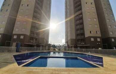 Imagem: O apartamento possui 2 Dormitórios, 1 Banheiro, 1 Vaga na garagem