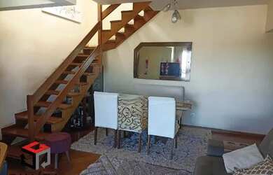 Imagem: O apartamento na cobertura possui 2 Dormitórios, 3 Banheiros