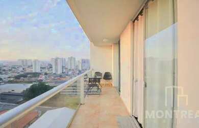 Imagem: O apartamento possui 1 Dormitório, 1 Banheiro, 1 Vaga na garagem