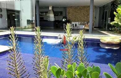 Imagem: A casa em condomínio possui 4 Dormitórios, 5 Banheiros, 5