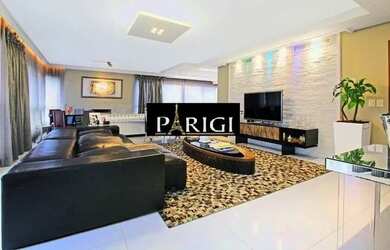 Imagem: O apartamento possui 3 Dormitórios, 5 Banheiros, 3 Vagas na