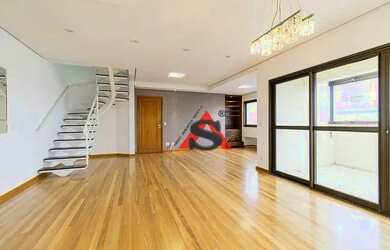 Imagem: O apartamento na cobertura possui 3 Dormitórios, 5 Banheiros