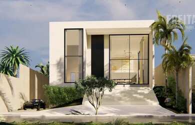 Imagem: A casa em condomínio possui 5 Dormitórios, 5 Banheiros, 5