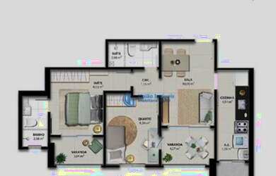 Imagem 13: Loja à venda, 43 m² por R$ 536.810,00 - Jockey de Itaparica - Vila Velha/ES