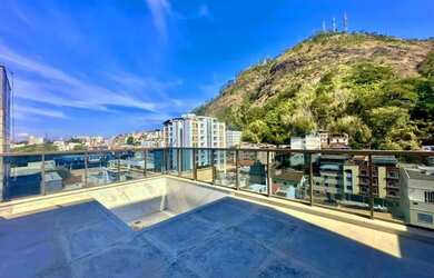 Imagem: O apartamento na cobertura possui 5 Dormitórios, 5 Banheiros