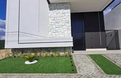 Imagem: A casa em condomínio possui 3 Dormitórios, 4 Banheiros, 3