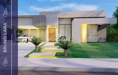 Imagem: A casa em condomínio possui 4 Dormitórios, 4 Banheiros, 2