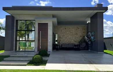 Imagem: A casa em condomínio possui 3 Dormitórios, 5 Banheiros, 4