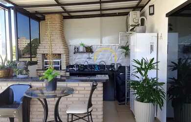 Imagem: O apartamento possui 3 Dormitórios, 3 Banheiros, 1 Vaga na