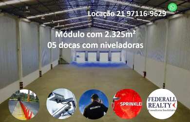 Imagem: O depósito possui 5 Vagas na garagem, 2.325m² de Área e
