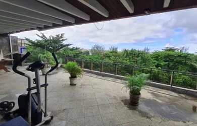 Imagem: O apartamento na cobertura possui 3 Dormitórios, 4 Banheiros