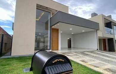 Imagem: A casa em condomínio possui 3 Dormitórios, 4 Banheiros, 2