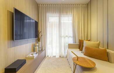 Imagem: O apartamento possui 3 Dormitórios, 2 Banheiros, 1 Vaga na