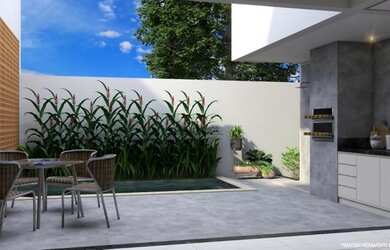 Imagem 8: Casa Jardins Bolonha. Piscina, Varanda, Imóvel novoe157m² de Área