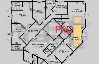 Imagem 9: Apartamento 230m² para venda na Chácara Klabin