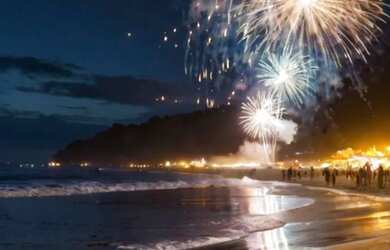 Imagem: A casa possui 1 Dormitório, Acomodam 10 pessoas, 1 Vaga na