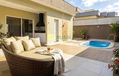 Imagem: A casa possui 3 Dormitórios, 4 Banheiros, 4 Vagas na garagem