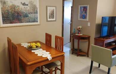 Imagem 6: Apartamento em Santos. Piscina, Churrasqueira, Imóvel mobiliadoeAr-condicionado