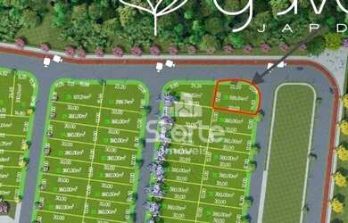 Imagem: O terreno possui 600m² de Área e está localizado em Jardim