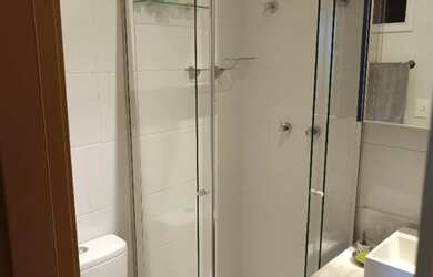 Imagem 3: Apartamento em Santos. Piscina, Churrasqueira, Imóvel mobiliadoeAr-condicionado