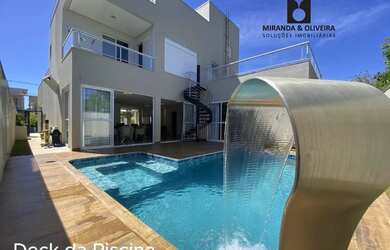 Imagem 4: Sobrado 4 Suítes Escritório Home Cinema - 322,00m2- Condomínio Mirante...