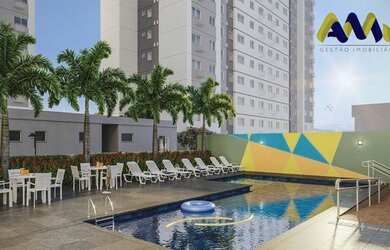 Imagem 13: VIDA MILÃO 2Q c/ Suíte. Piscina, Churrasqueira, Ar-condicionadoeImóvel...