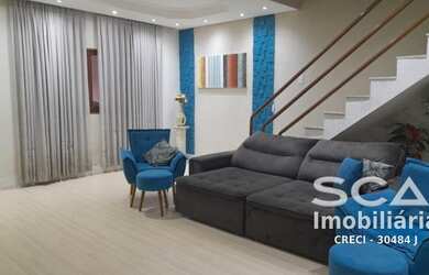 Imagem: A casa possui 4 Dormitórios, 4 Banheiros, 2 Vagas na garagem