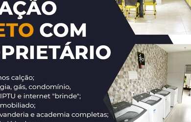 Imagem: O studio possui 1 Dormitório, 1 Banheiro, 1 Vaga na garagem