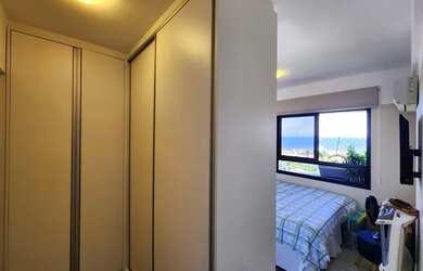 Imagem 8: Bosque Patamares, 3 quartos sendo 1 suíte, vista mar, 80m², varanda, armários e 2 vagas de