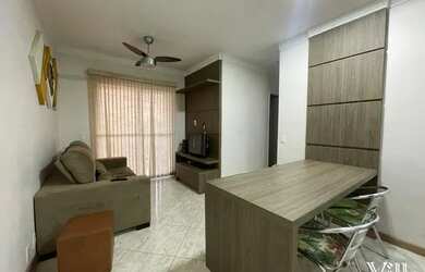 Imagem: O apartamento possui 2 Dormitórios, 2 Banheiros, 1 Vaga na