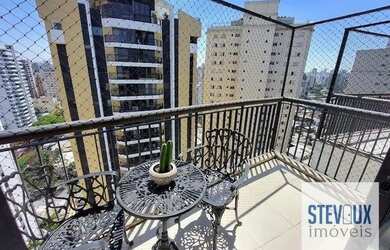 Imagem: O apartamento na cobertura possui 4 Dormitórios, 5 Banheiros