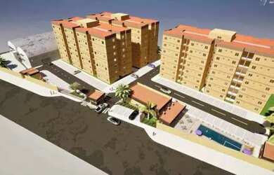 Imagem: O apartamento possui 2 Dormitórios, 2 Banheiros, 1 Vaga na