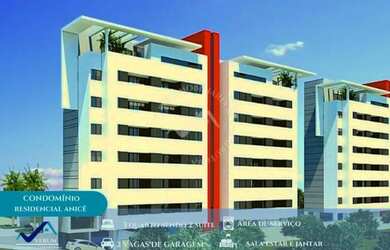 Imagem: O apartamento possui 3 Dormitórios, 2 Banheiros, 1 Vaga na