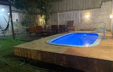 Imagem: A casa possui 3 Dormitórios, 3 Vagas na garagem e Imóvel mobiliado