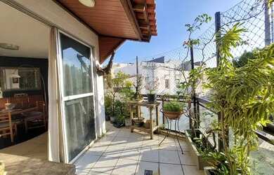 Imagem: O apartamento na cobertura possui 2 Dormitórios, 2 Banheiros