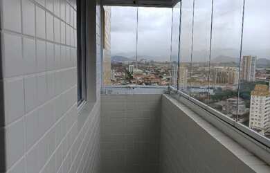 Imagem 4: Apartamento em Santos. Piscina, Churrasqueira, Imóvel mobiliadoeAr-condicionado