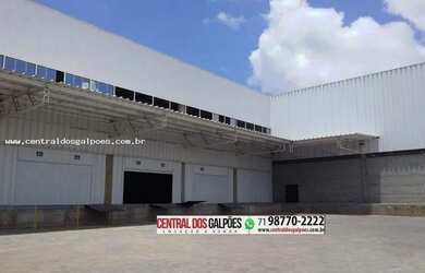 Imagem: O depósito possui 30.000m² de Área e está localizado em