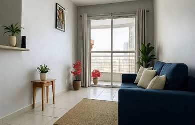 Imagem: O apartamento à venda possui 2 Dormitórios, 3 Banheiros, 1