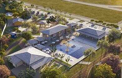 Imagem: O terreno possui 305m² de Área e está localizado em Aruana